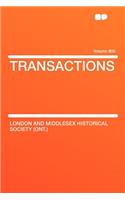 Transactions Volume 800