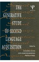 The Generative Study of Second Language Acquisition