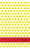 Etchbooks Nicolas, Emoji, Wide Rule