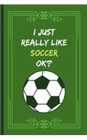 I Just Really Like Soccer OK?