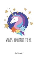 What's Important to Me - Teen Notebook