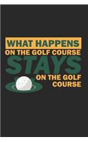 Funny Golfing Notebook - Golfer Journal Planner: Hobby Player Club Organizer For Men Women Kids