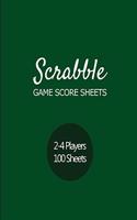 Scrabble Game Score sheets