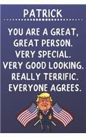 Patrick You Are A Great Great Person Very Special
