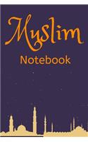 Muslim Journal: Softcover Blank Lined Journal, Muslim Notebook 6"x9"