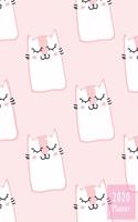 2020 PLANNER Cute Cover: Gifts For Cat Lovers Monthly Weekly Daily and Hourly Planners 2020 Calendar from Jan 1 2020 to Dec 2020 Note Pages To-Do List Priorities and Time Ma