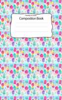 Friendly Ice Cream Composition Book
