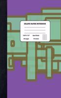 Graph Paper Notebook Quad Ruled 5x5