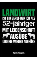 Landwirt ist ein Beruf den ich als 52-jähriger mit Leidenschaft ausübe und nie wieder aufhöre