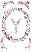 Y Monogram Journal