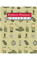 Project Planner Notebook: (Project Planner Notebook)