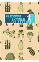 Personal Trainer Log Book: (80 Personal Trainer Log Book)