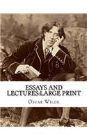 Essays and Lectures: large print