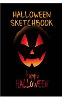 Halloween Sketchbook: Kids Halloween Sketchbook 6" x 9" 40 Pages Of Sketch Paper, Draw Your Own Pumpkins, Witches, Ghosts, Zombies Etc