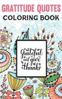 Gratitude Quotes Coloring Book