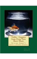 Violin - Guppies Gum Drop Note Sheet Music
