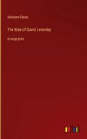 Rise of David Levinsky