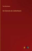 Elemente der Zahlentheorie