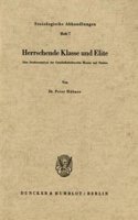 Herrschende Klasse Und Elite