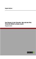 Theater in der Filmrolle. Wie sich der Film theatrale Mittel zu Nutze macht