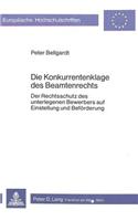 Die Konkurrentenklage des Beamtenrechts