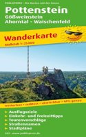 Pottenstein, hiking map 1:25,000