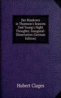 Der Blankvers in Thomson's Seasons Und Young's Night Thoughts: Inaugural-Dissertation (German Edition)