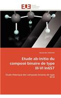 Etude ab-initio du composé binaire de type iii-vi in6s7