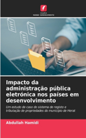 Impacto da administração pública eletrónica nos países em desenvolvimento