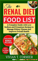 The Renal Diet Food List