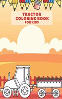Tractor Coloring Book For Kids