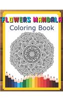 Flowers Mandala Coloring Book
