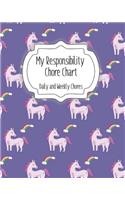 My Responsibility Chore Chart: Daily and Weekly Chores for Children