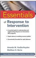 Essentials of Response to Intervention