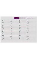 D'Nealian Handwriting Rewrite Cards, Manuscript, Twelve Pack