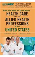 Official Guide for Foreign-Educated Allied Health Professionals