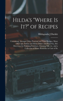 Hilda's where is it? of Recipes