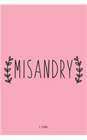 Misandry - A Journal