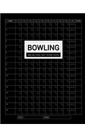 Bowling Score Sheet