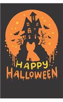 Notebook: Yorkshire Terrier Happy Halloween Gift Dot Grid Dotted 6x9 120 Pages