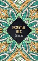 Essential Oils Journal: Aromatherapy Essential Oils Organizer with Pre-Formatted Blends Recipes (Mandala Pattern Cover Edition)