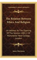 Relation Between Ethics and Religion
