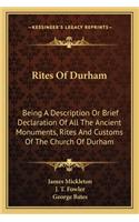 Rites of Durham