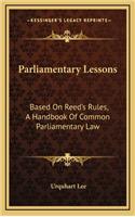 Parliamentary Lessons