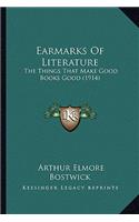 Earmarks of Literature