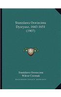 Stanislawa Oswiecima Dyaryusz, 1643-1651 (1907)