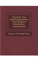 Versuch Von Sch Fergedichten Und Andern Poetischen Ausarbeiten