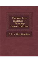 Famous Love Matches