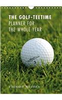 Golf-Teetime Planner for the Whole Year / UK-Version / Organizer 2018