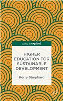 Higher Education for Sustainable Development